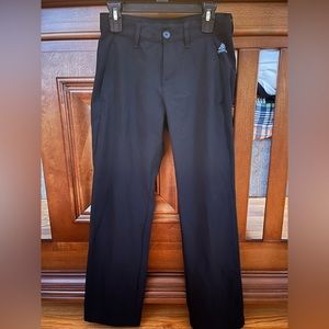 Boys Adidas Golf Pants- black, size small